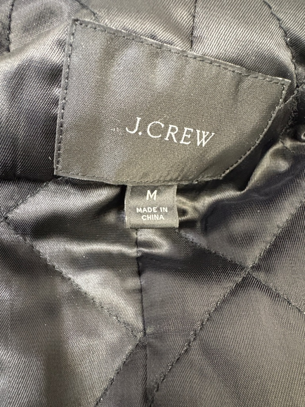 J.Crew Wool Blend Peacoat Brown PrimaLoft Double Breasted Coat Men’s Medium - Picture 8 of 14